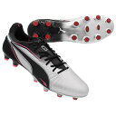 【5/15までポイント15倍】プーマキング アルティメット HG/AG プーマシルバー 【PUMA|プーマ】サッカースパイク108305-03