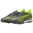 【5/15までポイント10倍】ジュニア ウルトラ 5 プレイ TT + MID JR マットエイジドシルバー 【PUMA|プーマ】サッカーフットサルジュニアトレ...