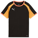 【ポイント10倍】ジュニア INDIVIDUALLIGA 半袖シャツ プーマブラック 【PUMA|プーマ】サッカーフットサルジュニアウェアー659806-07-...