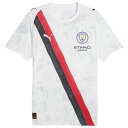 マンチェスターシティ × KIDSUPER 半袖レプリカユニフォーム プーマホワイト 【PUMA|プーマ】クラブチームレプリカウェアー781068-07