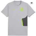 【7/11 21時からポイント15倍】マンチェスターシティ PUMATECH ポケット半袖Tシャツ 【PUMA|プーマ】クラブチームウェアー782655