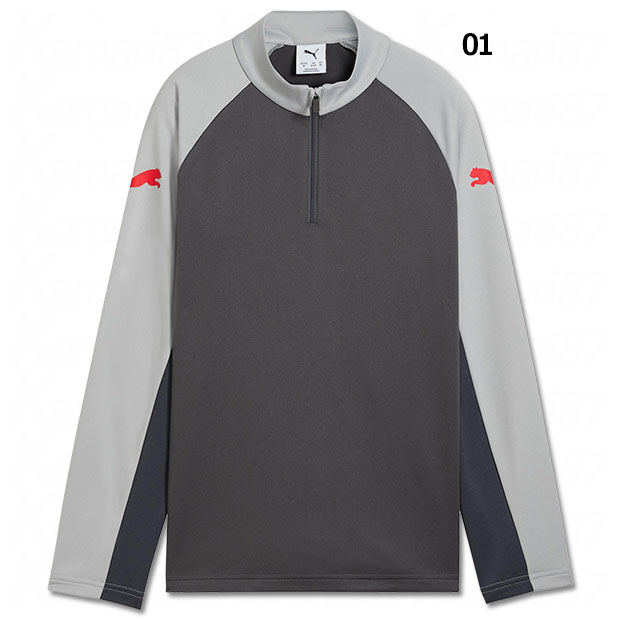 Other - 【5/16 AM1時59分までポイント10倍】ジュニア INDIVILIGA 1/4 ジップトップ　【PUMA|プーマ】サッカーフットサルジュニアウェアー660979
