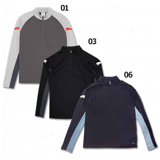 【2/15 ポイント10倍】INDIVILIGA 1/4 ジップトップ　【PUMA|プーマ】サッカーフットサルウェアー660984...