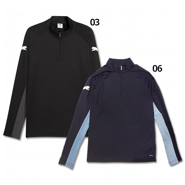 乐天商城 - 【5/16 AM1時59分までポイント10倍】INDIVILIGA 1/4 ジップトップ　【PUMA|プーマ】サッカーフットサルウェアー660984