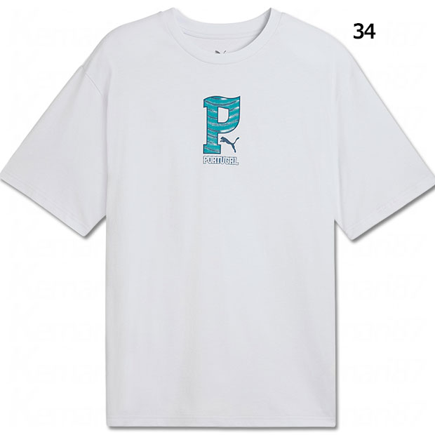 Rakuten - 【5/9 20時からポイント10倍】ポルトガル代表 FTBLCULTURE カレッジエイト半袖Tシャツ　【PUMA|プーマ】ナショナルチームウェアー784830