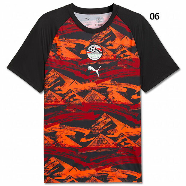 乐天商城 - 【5/16 AM1時59分までポイント10倍】エジプト代表 PM 半袖シャツ　【PUMA|プーマ】ナショナルチームウェアー784943