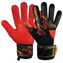 【ポイント15倍】ジュニア アトラクト シルバー JR ブラック×ゴールド 【reusch|ロイッシュ】サッカーフットサルゴールキーパーグローブ5562215-...