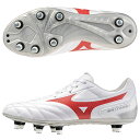 ワイタンギ 2 CL ホワイト×レッド 【MIZUNO|ミズノ】ラグビースパイクr1ga240160