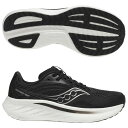 【ポイント15倍】レディース RIDE 18 ライド 18 ブラック×ホワイト 【Saucony|サッカニー】ランニングシューズs11000-100