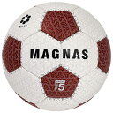 【ポイント15倍】MAGNAS 芝用 ホワイト×バーガンディ 【SFIDA|スフィーダ】サッカーボール5号球sb-25mn02-whtbur