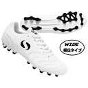 【ポイント10倍】オリジン WIDE HG/AG ホワイト 【Sondico|ソンディコ】サッカースパイク23-p060a-01