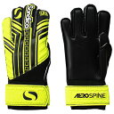 【ポイント10倍】ジュニア エアロスパイン GKグローブ ブラック 【Sondico|ソンディコ】サッカーフットサルゴールキーパーグローブ25-832031-0...