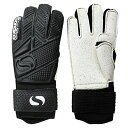【ポイント10倍】エアロライト GKグローブ ブラック 【Sondico|ソンディコ】サッカーフットサルゴールキーパーグローブ25-832045-03