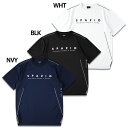 ジュニア パイピングカット半袖プラクティスシャツ 【Spazio|スパッツィオ】サッカーフットサルジュニアウェアーge-1066