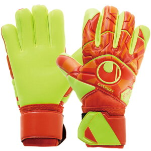 ダイナミックインパルススーパーソフトハーフネガティブダイナミックオレンジ【Uhlsport|ウール】サッカーフットサルゴールキーパーグローブ1011144-01