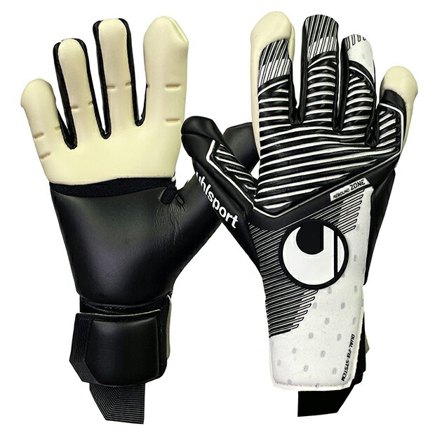 【12/4 20時よりポイント10倍】パワーライン アブソルートグリップ フレックス ハーフネガティブ ホワイト×ブラック 【Uhlsport|ウールシュポルト...