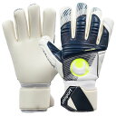 【ポイント10倍】パワーライン ホライズン スーパーソフト ハーフネガティブ ホワイト×ネイビー 【Uhlsport|ウールシュポルト】サッカーフットサルゴール...