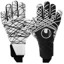 ナイトエディション ウルトラグリップ ハーフネガティブ ブラック×ホワイト 【Uhlsport|ウールシュポルト】サッカーフットサルゴールキーパーグローブ101...