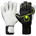 【5/15までポイント10倍】アブソルートグリップ フレックスフレーム カーボン ブラック×フローイエロー 【Uhlsport|ウールシュポルト】サッカーフット...
