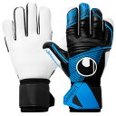 【5/15までポイント10倍】ソフト ハーフネガティブ コンプ ブラック×フローブルー 【Uhlsport|ウールシュポルト】サッカーフットサルゴールキーパーグ...