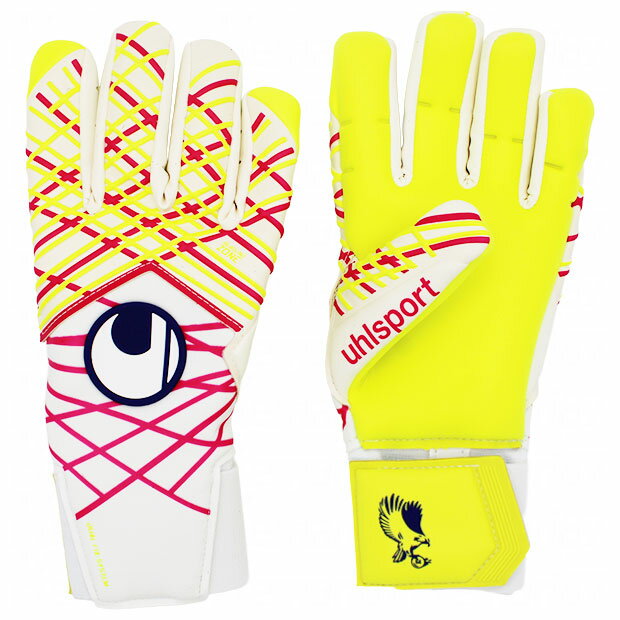 【12/4 20時よりポイント10倍】プレディクション アブソルートグリップ ハーフネガティブ メニャン ホワイト 【Uhlsport|ウールシュポルト】サッ...