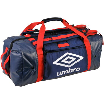 クローゼットバックパック　ネイビー×レッド　【UMBRO|アンブロ】サッカーフットサルバッグuuanja23-nvrd