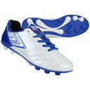 【ポイント10倍】ジュニア アクセレイター RB JR WIDE HG ホワイト×ブルー 【UMBRO|アンブロ】サッカージュニアスパイクuu4uja02wb