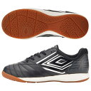 【ポイント10倍】ジュニア アクセレイター TR JR WIDE IN ブラック×ホワイト 【UMBRO|アンブロ】ジュニアフットサルシューズuu4wjb02b...