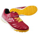【ポイント10倍】ジュニア アクセレイター SB JR WIDE ボルドー×ネクター 【UMBRO|アンブロ】サッカージュニアトレーニングシューズuf4fcst...
