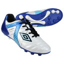 【ポイント10倍】ジュニア アクセレイター RB JR WIDE HG ホワイト×ブルー 【UMBRO|アンブロ】サッカージュニアスパイクuf5sfcb1j-w...