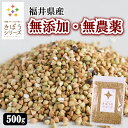 きぼうの そばの実 500g 国産 無農薬 そばのみ 抜き実 丸抜き ヌキ実 福井県産 無添加 レジスタントプロテイン