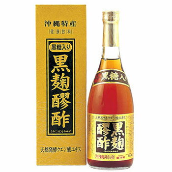 ヘリオス酒造 黒麹醪酢 黒糖入り 720ml　/もろみ酢