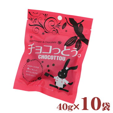 【送料無料】チョコっとう40g×10袋