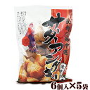 名称 油菓子（サーターアンダギー） 内容量 6個入り×5袋 原材料 調整ミックス粉（小麦粉、砂糖、加糖脱脂粉乳、粉末油脂、食塩）、鶏卵、植物油、ベーキングパウダー、香料、（原材料の一部に小麦、卵、乳成分、大豆を含む） 賞味期限 製造日より60日 保存方法 直射日光・高温多湿を避け常温で保存してください。 製造者 沖縄ハム総合食品株式会社（沖縄県読谷村字座喜味2822-3） 配送方法