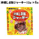 オキハム 沖縄しま豚ジャーキー 12g×4袋 【SL】