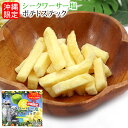 沖縄限定 シークワーサー塩ポテトステック18g×4袋 | 沖縄の塩 沖縄県産シークワーサー 沖縄土産