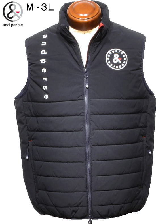新品】andperse ベスト 楽天市場】アンパシー(ベスト|メンズウェア):ウェア<ゴルフ