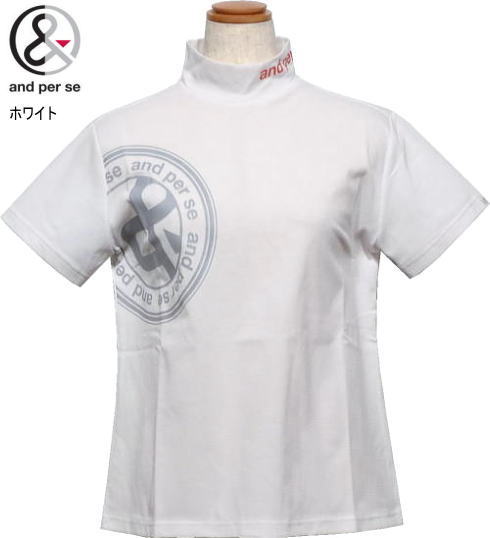 Rakuten - アンパシー モックネック半袖シャツ レディース AFS9516V2 M.L.LL