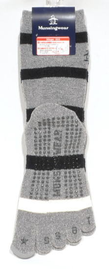 マンシングウエア 五本指ソックス メンズ MG4FSO02M 25〜27cm