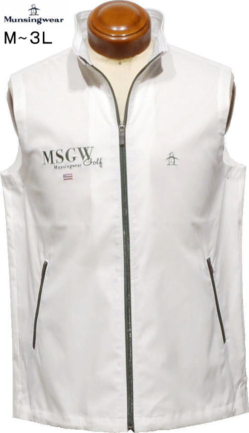 マンシング アウターベスト メンズ MG4FVE21M L/LL/3L