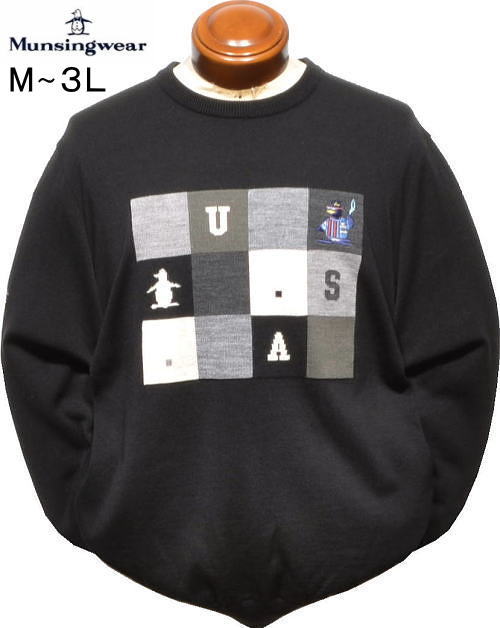 マンシングウェア メンズ セーター MG5FST51M M/L/LL/3L