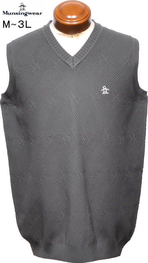 マンシング ベスト メンズ MG5FVE80M M/LL