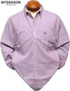 マグレガー 形態安定ボタンダウン長袖シャツ メンズ 111174101 L/XL