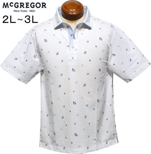 マックレガー 半袖ポロシャツ メンズ 112624502 3L