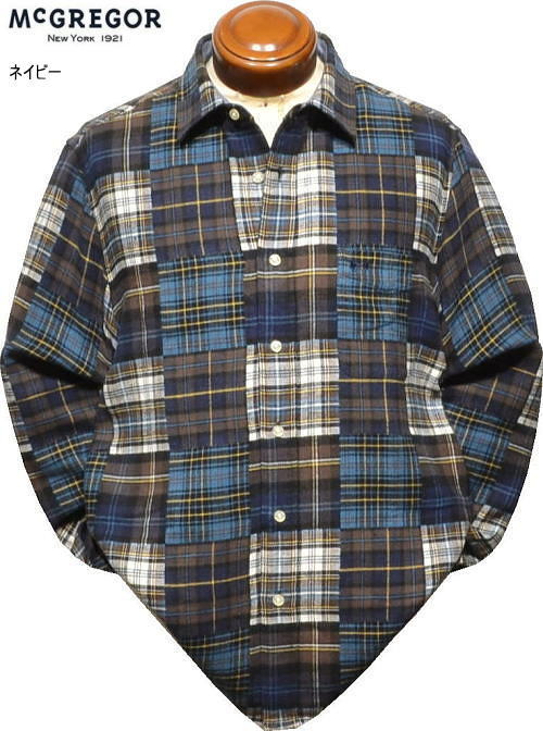 セール マクレガー 長袖シャツ メンズ 111175615 M.L.XL