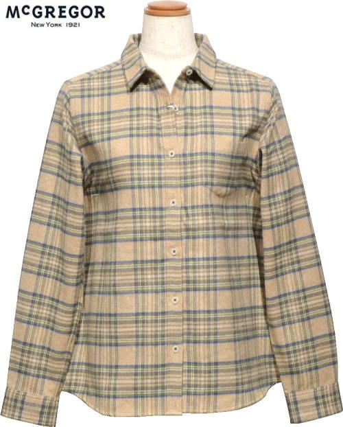 マックレガー 長袖シャツ レディース 311175801 M.L
