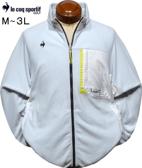 ルコックゴルフ フリースジャケット メンズ LG5FFL00M LL/3L
