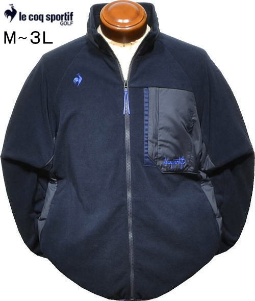 ルコックスポルティフ フリースジャケット メンズ LG5FFL00M M/L/LL/3L