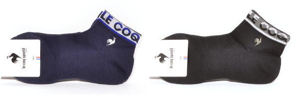 ルコックゴルフ スニーカーソックス メンズ LG5FSO04M 25-27cm