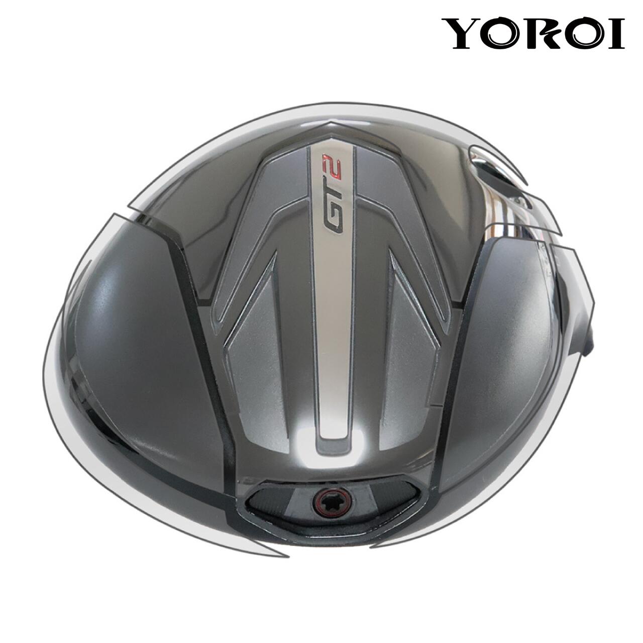 【ヘッド保護フィルム】YOROIゴルフプロテクション タイトリストGT2 ドライバー (2...